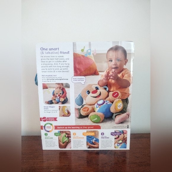 Fisher-Price Laugh And Learn Smart Stages Toy Puppy - Picture 3 of 4